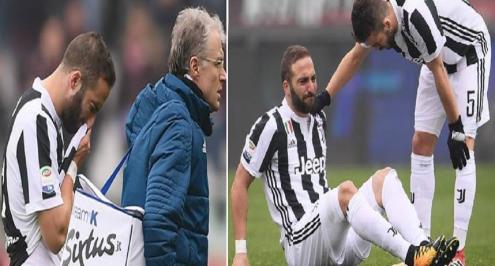 إصابة هيجواين بعد 3 دقائق من الديربي.. وشكوك حول لحاقه بمباراة توتنهام